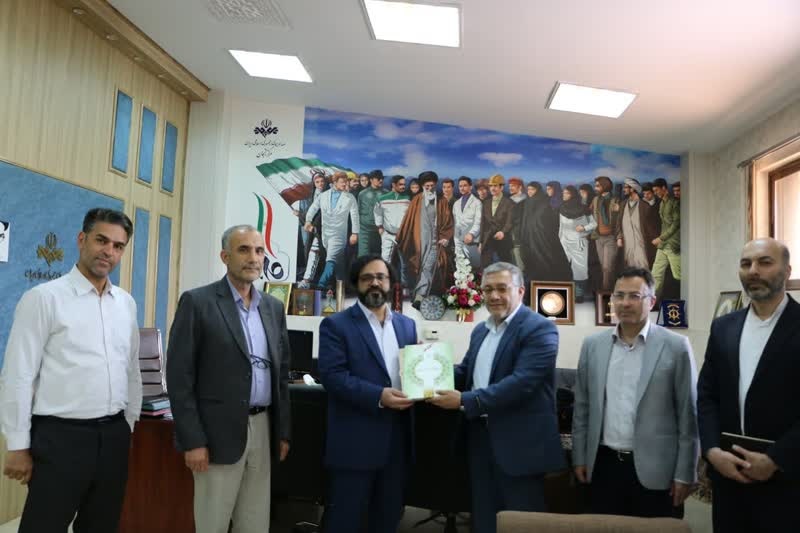 دیدار رئیس سازمان جهاد کشاورزی زنجان با مدیرکل صدا و سیمای استان